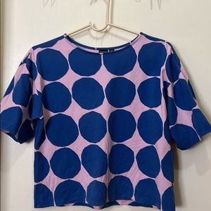 Uniqlo marimekko Crop Top